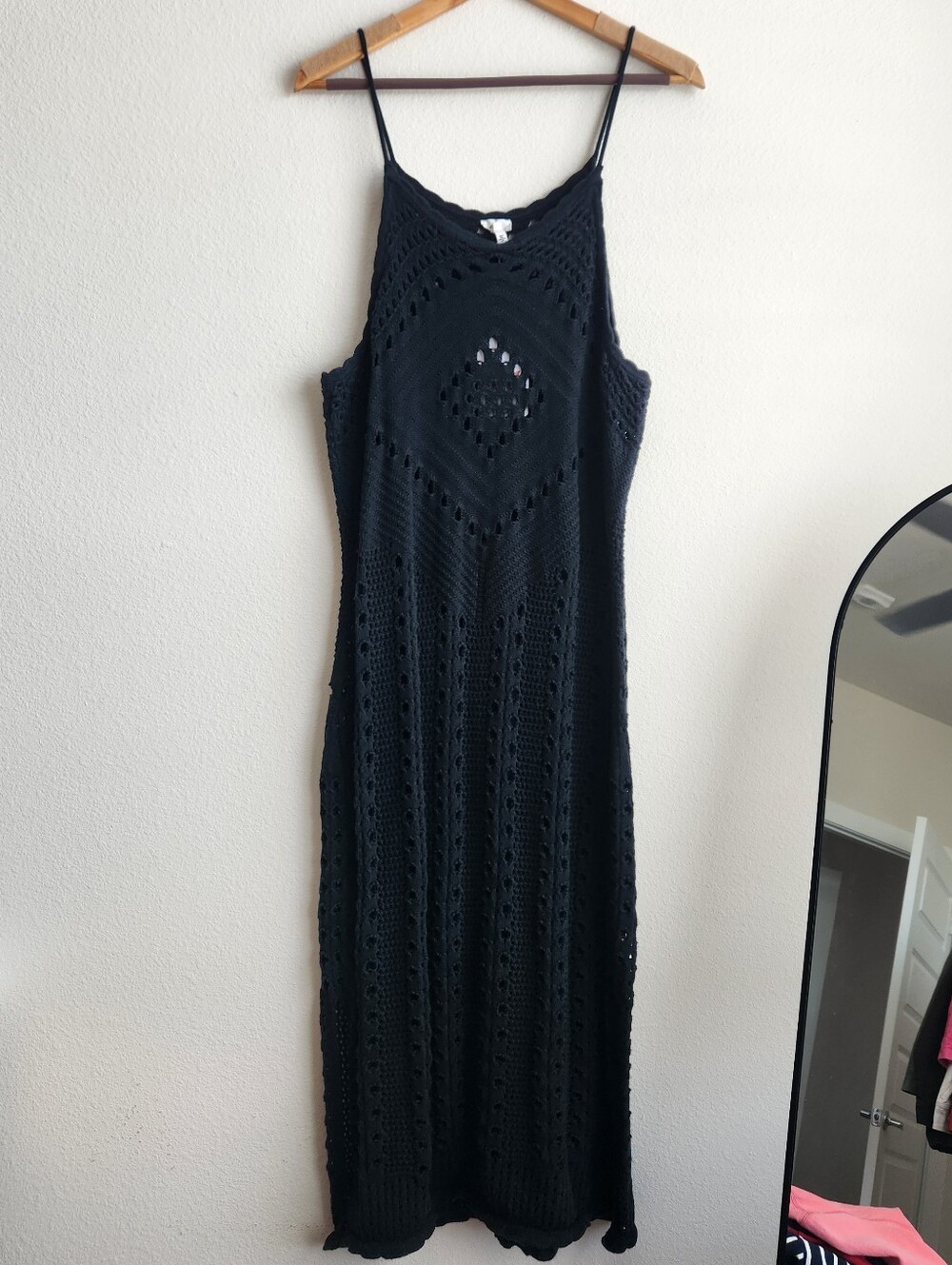 100% Cotton Midi Slit Dress